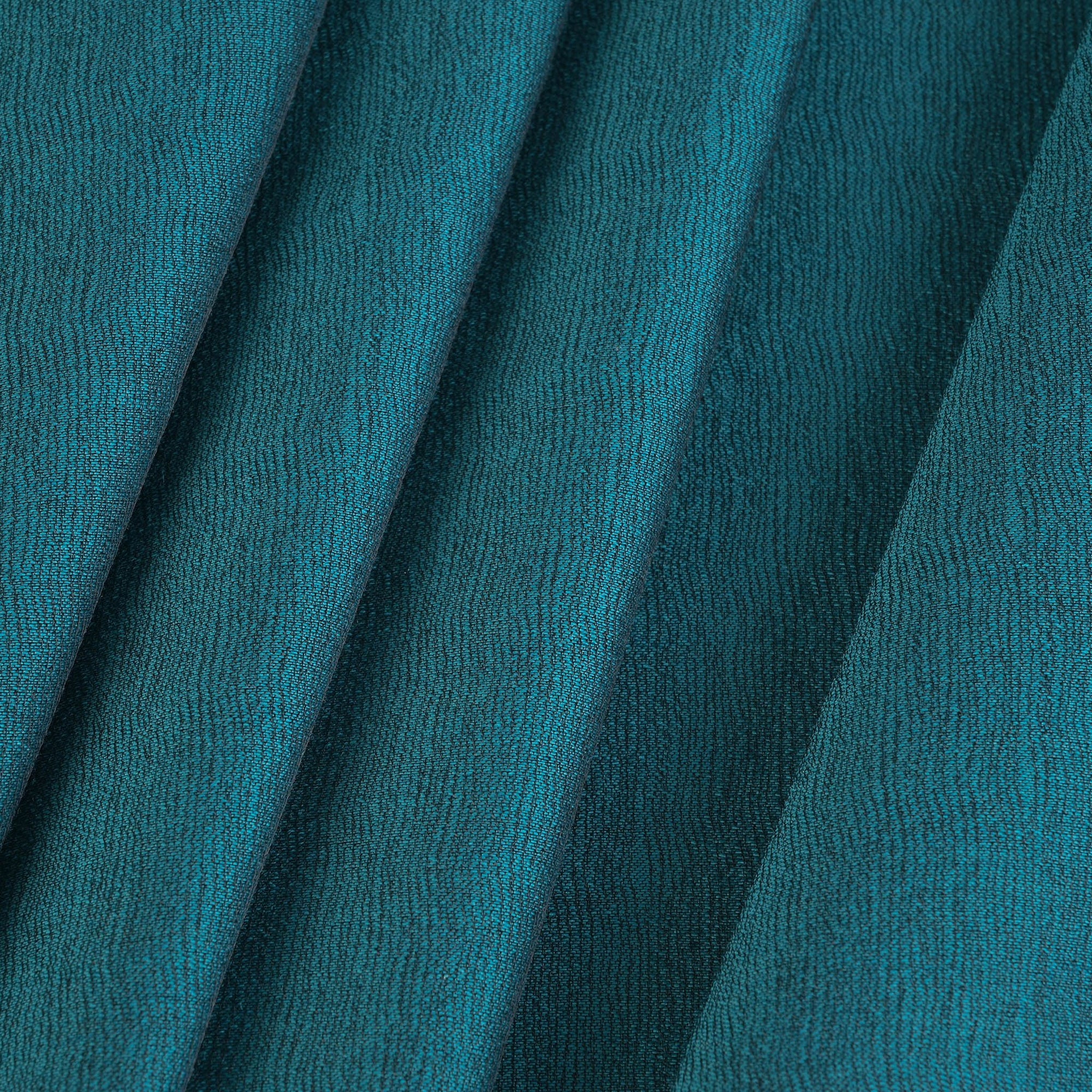 Turquoise Blue Jacquard Fabric 96913