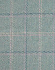 Turquoise Coating Plaid Fabric 96261