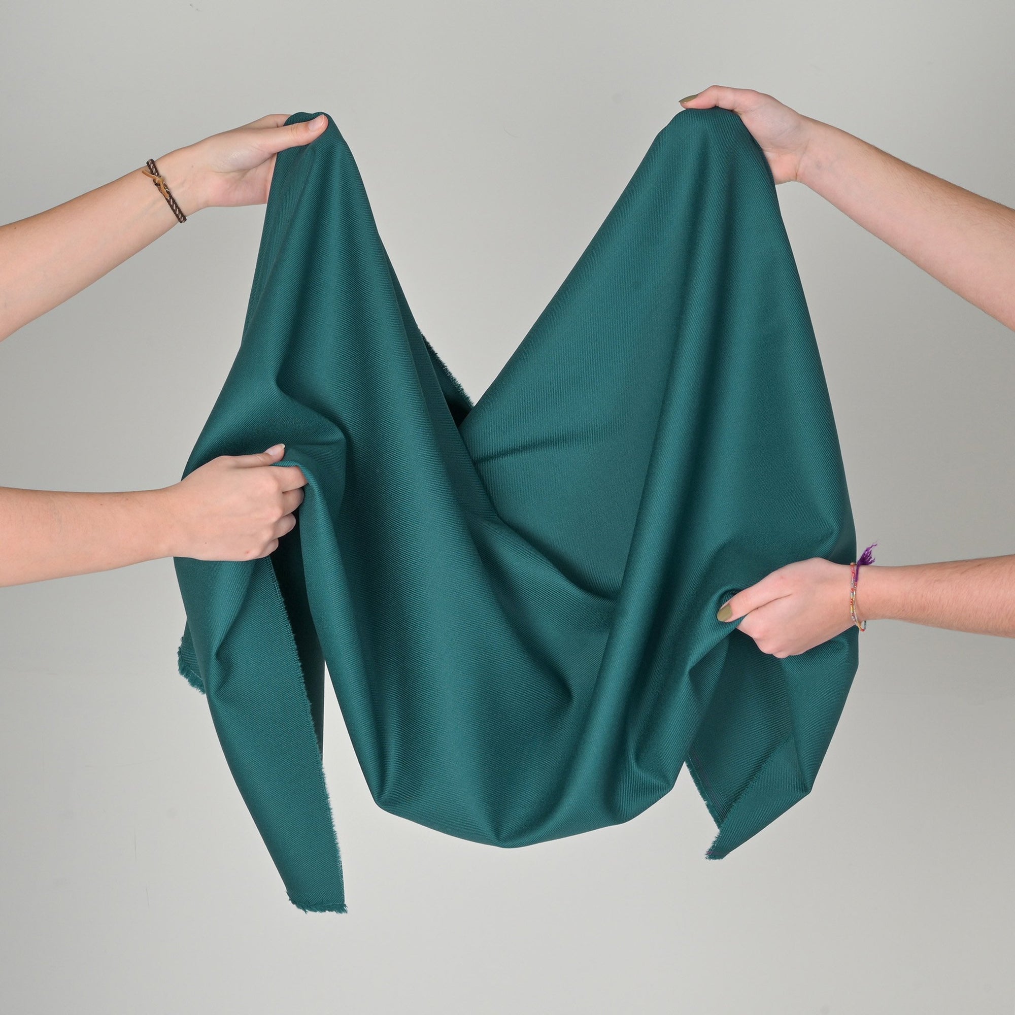 Turquoise Suiting Fabric 11080