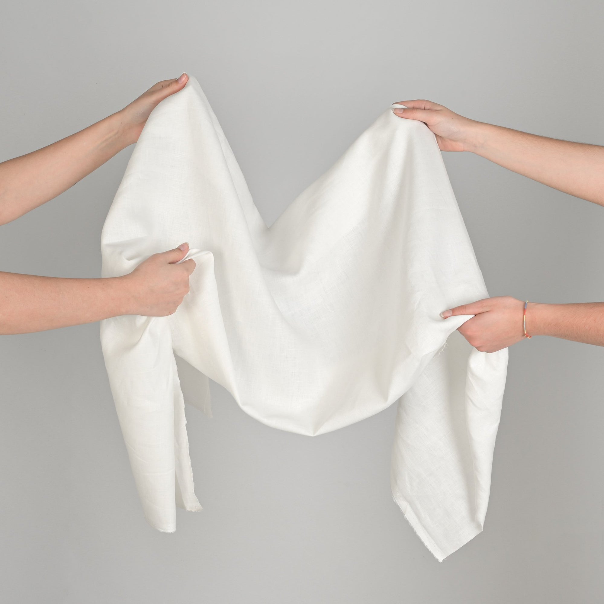 White Blouseweight Fabric 2227