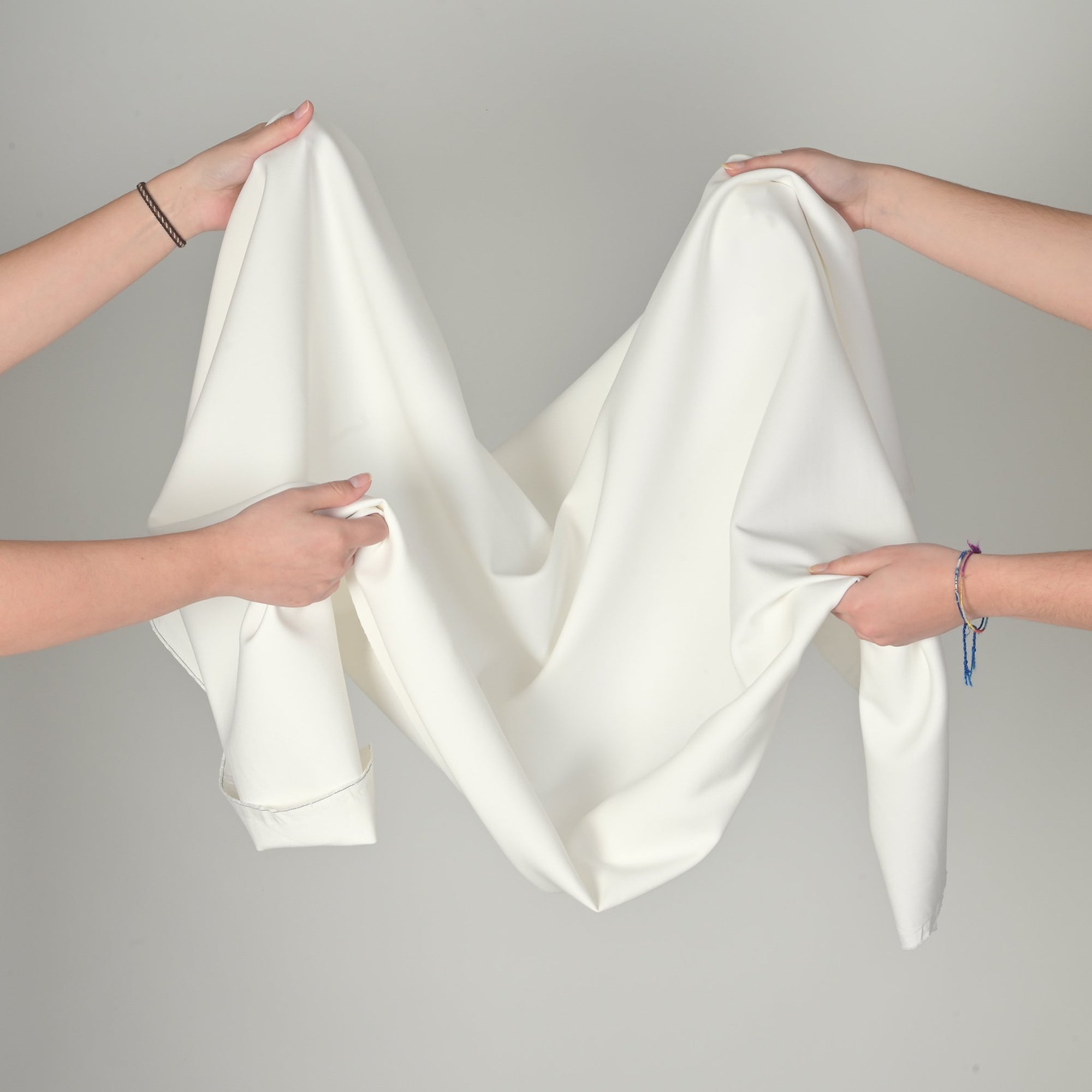 White Double Weave Fabric 1179