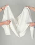 White Double Weave Fabric 1179