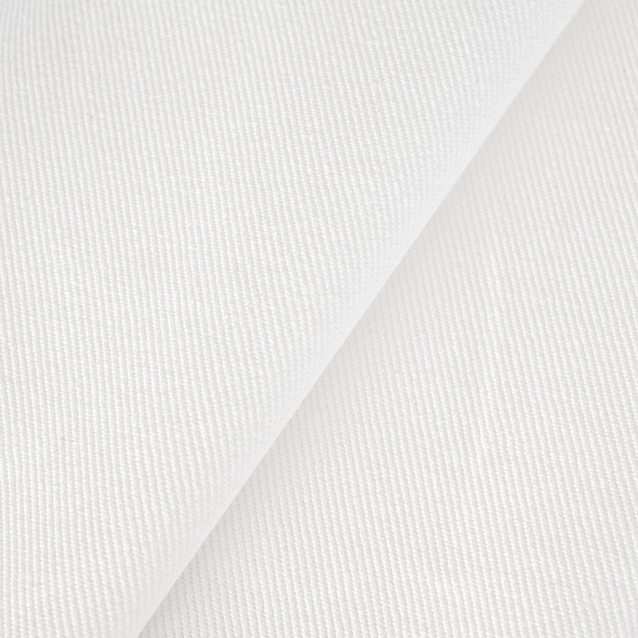 White Heavy Twill Fabric 12039