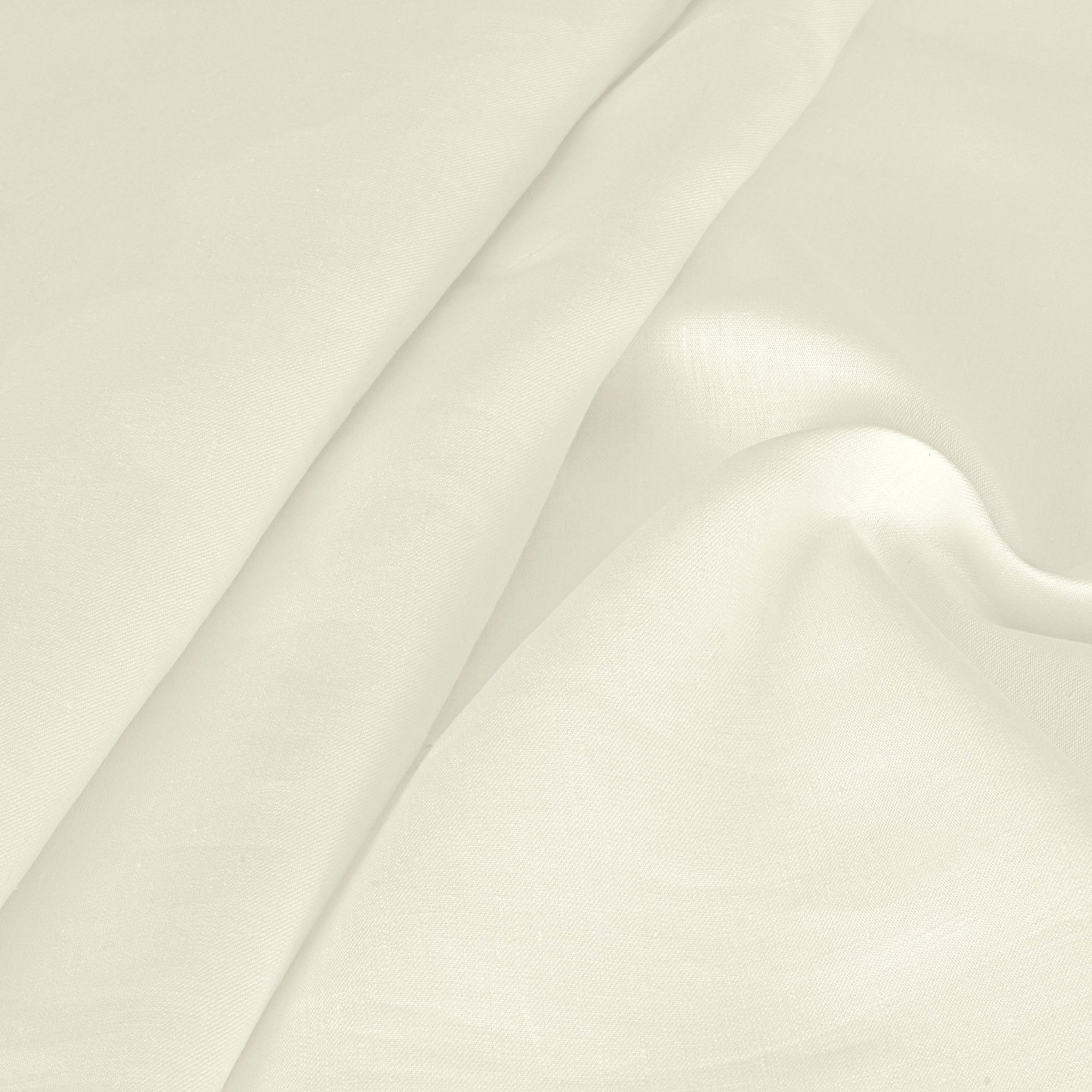 White Linen Shirting Fabric 2863