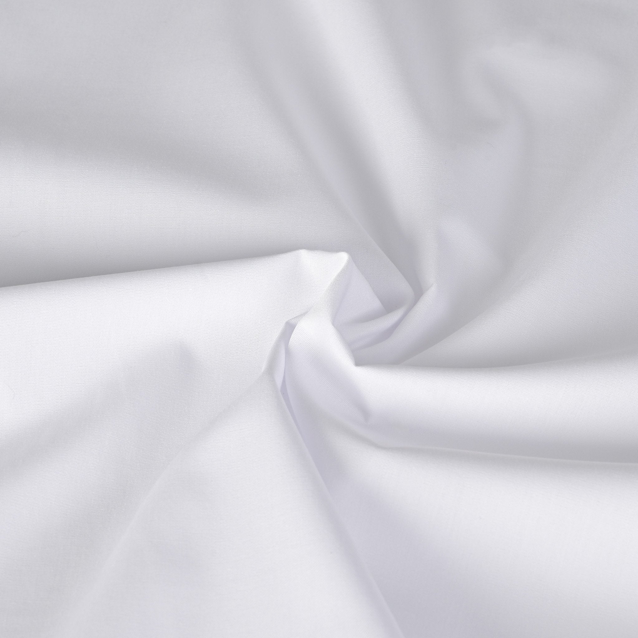 White Poplin Fabric 2260