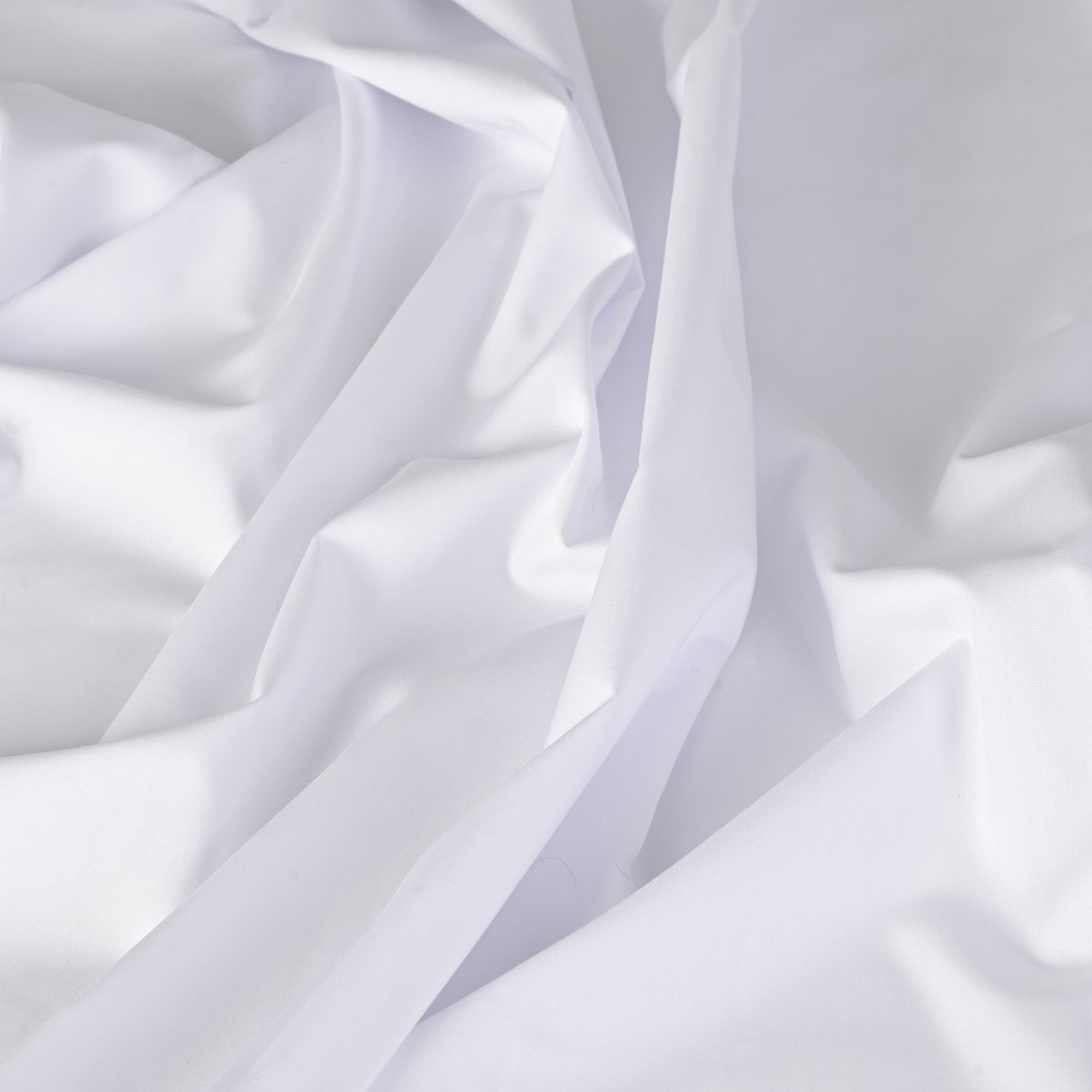 White Poplin Fabric 2260