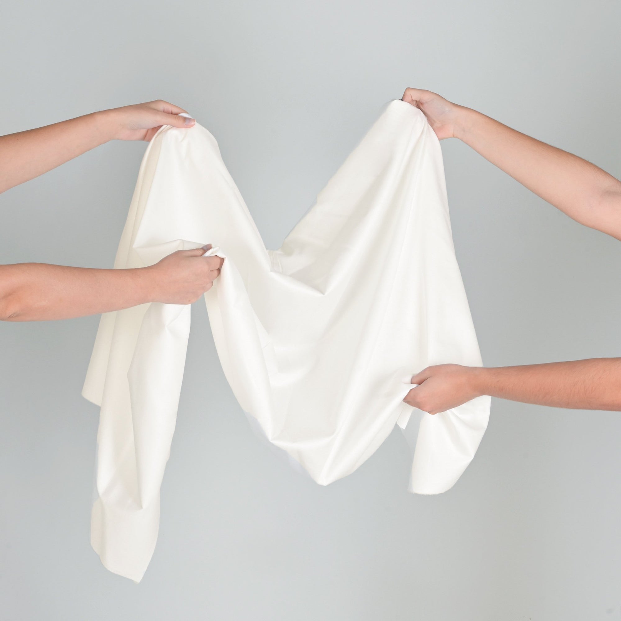 White Poplin Fabric 3717