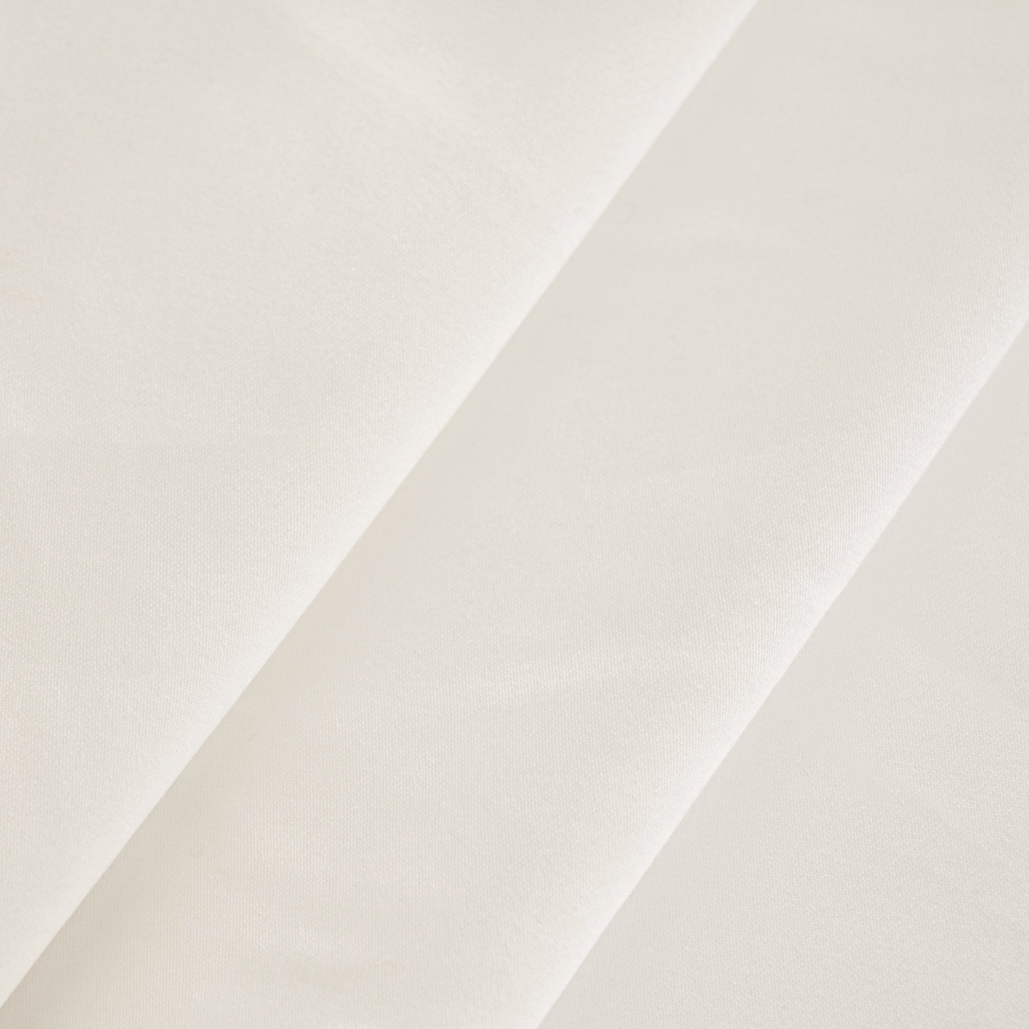 White Poplin Fabric 3717