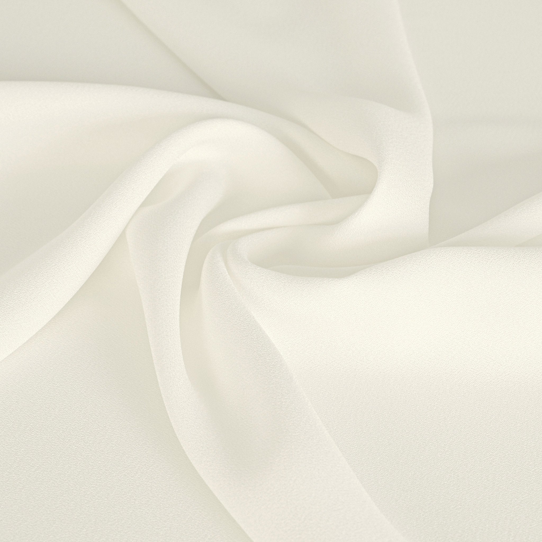 White Satin Backed Crepe 2493