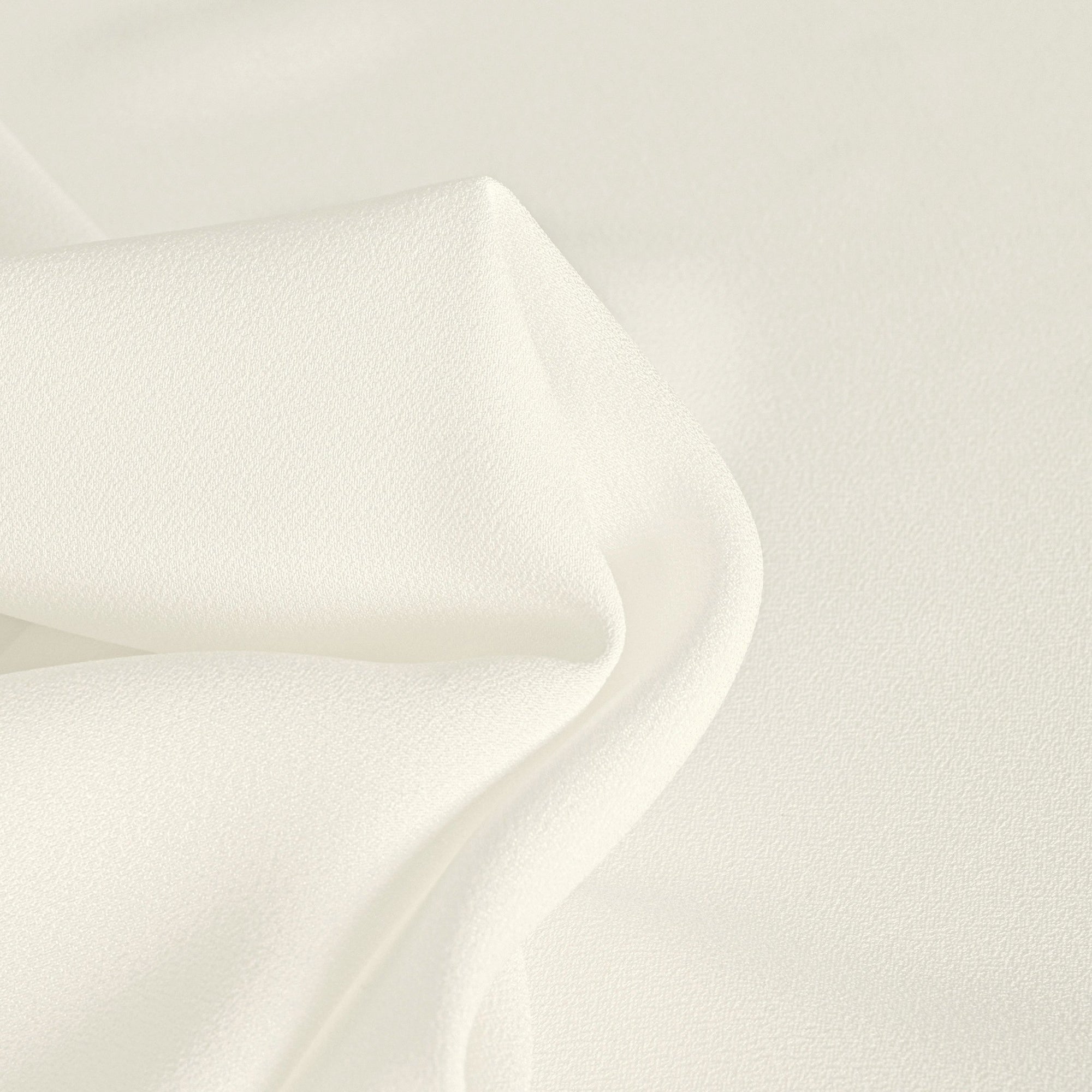 White Satin Backed Crepe 2493