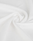 White Silk Satin Fabric 8663