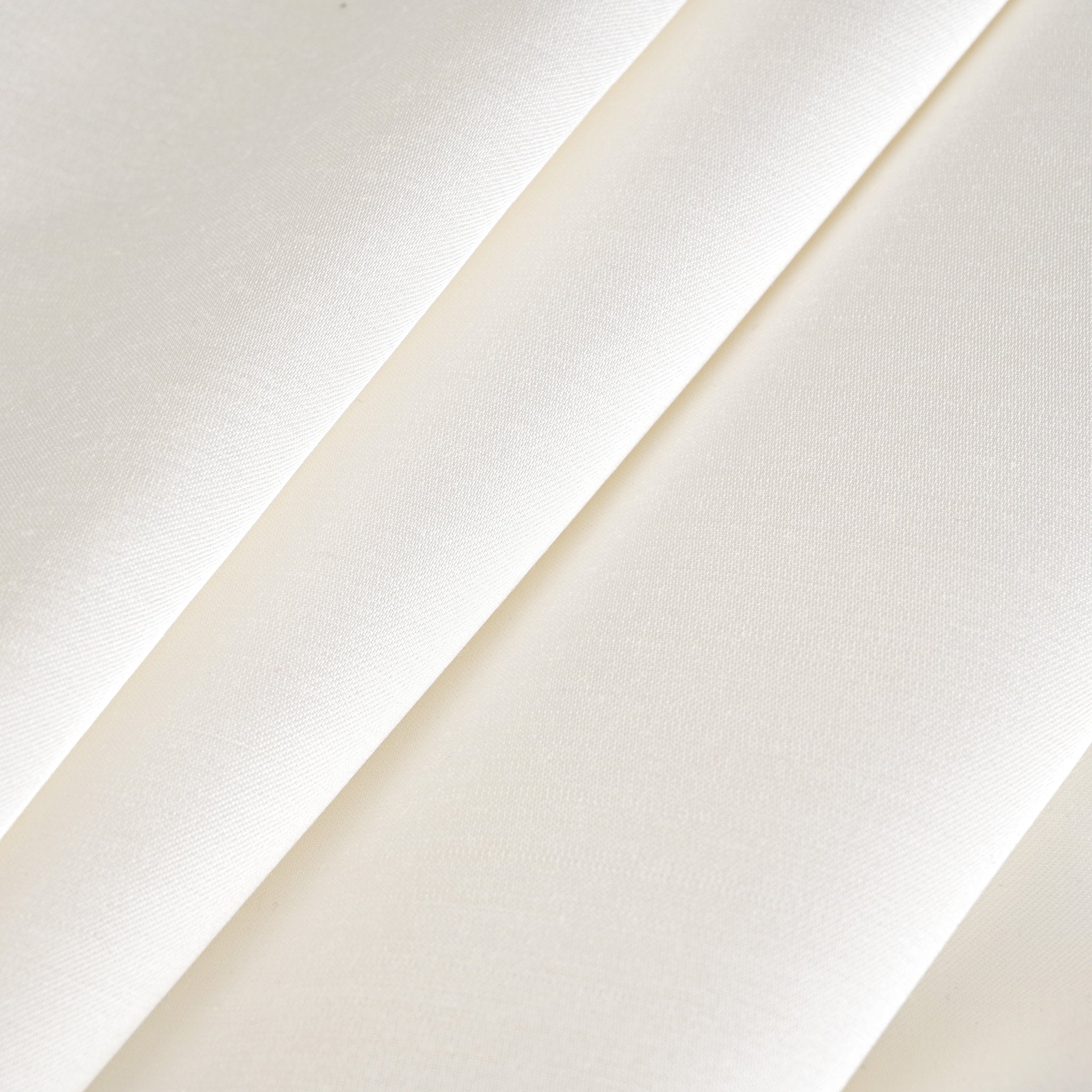 White Stretch Satin Fabric 5211