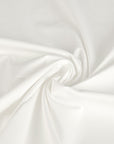 White Stretchy Cotton Twill Fabric 2722