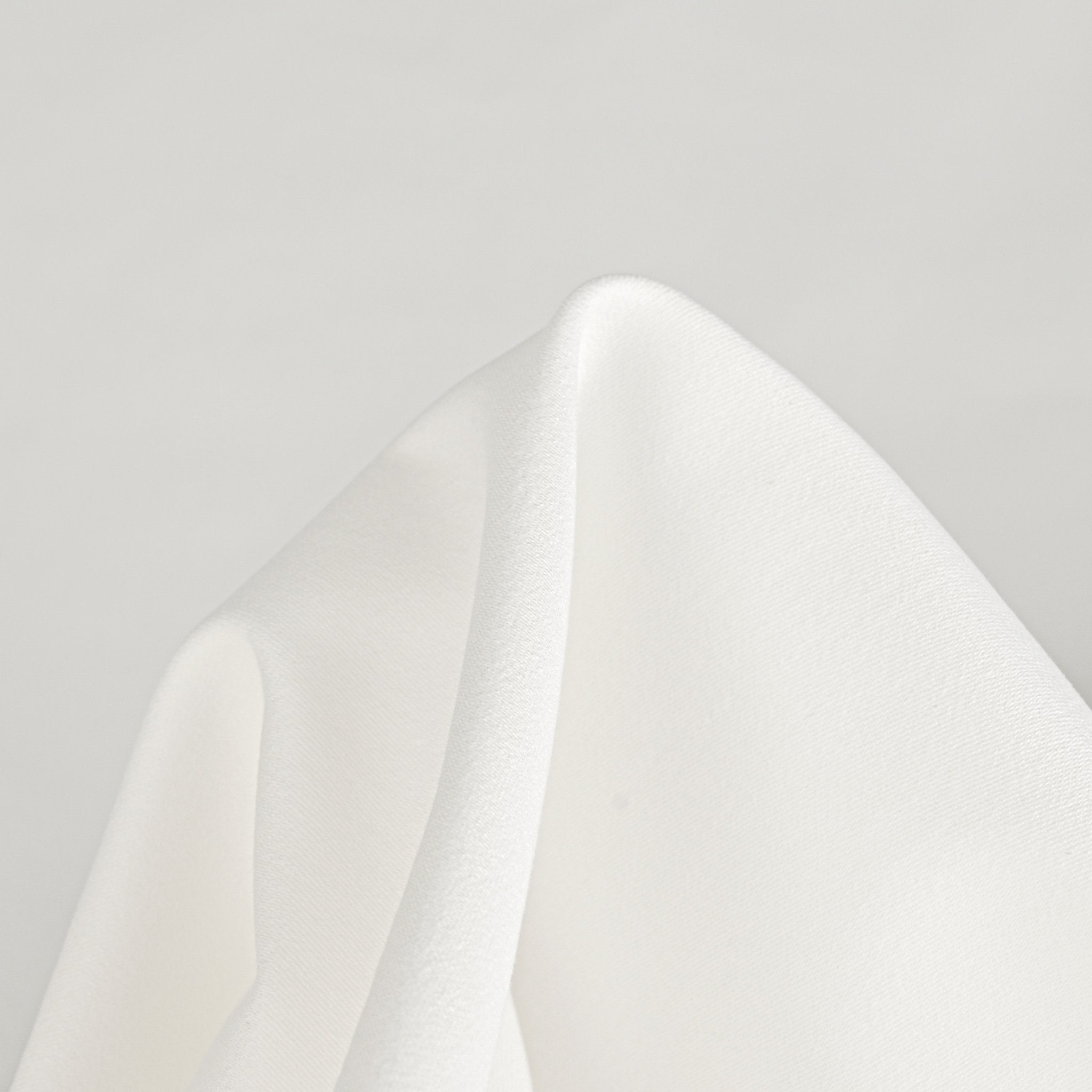 White Stretchy Cotton Twill Fabric 2722