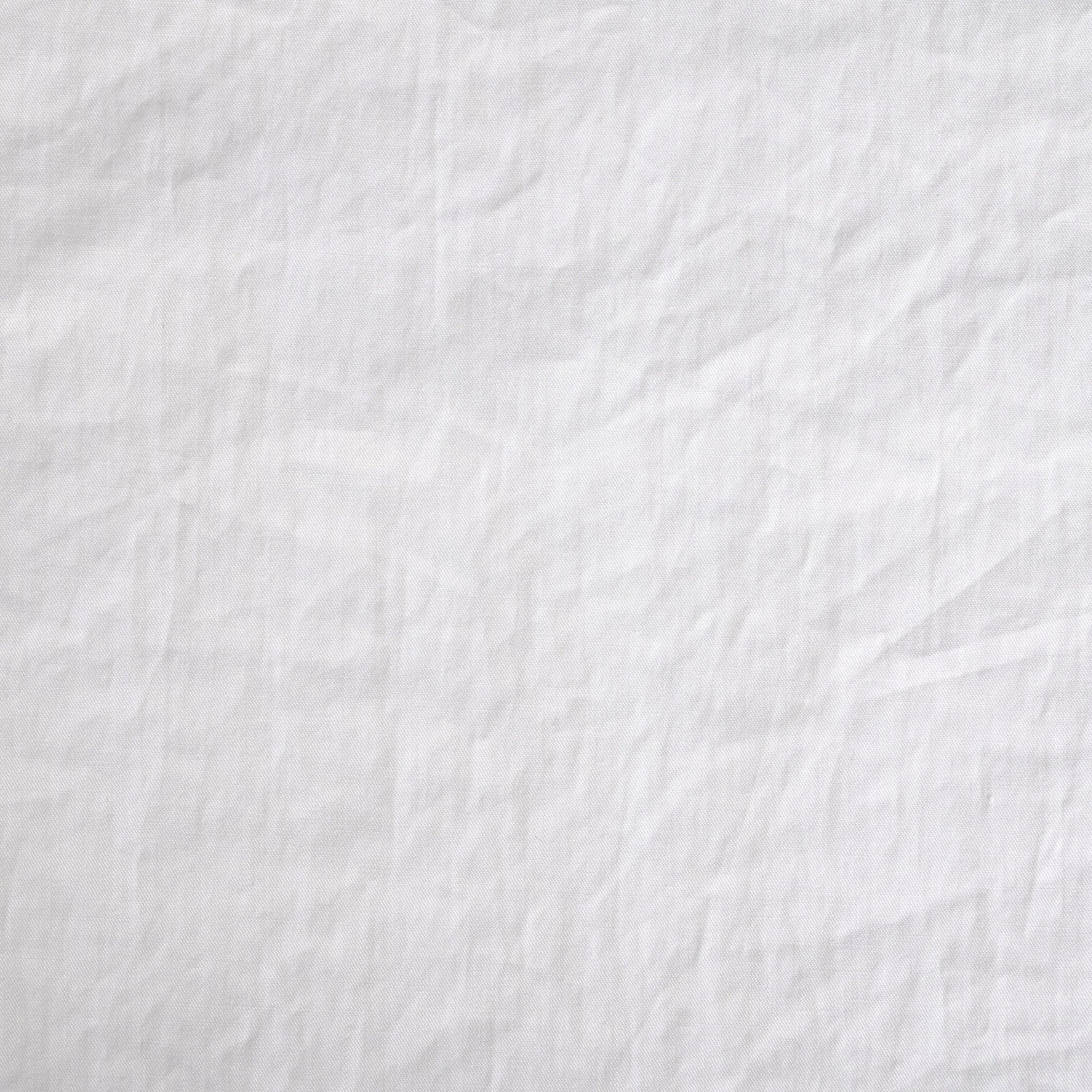 White Stretchy Poplin 8537