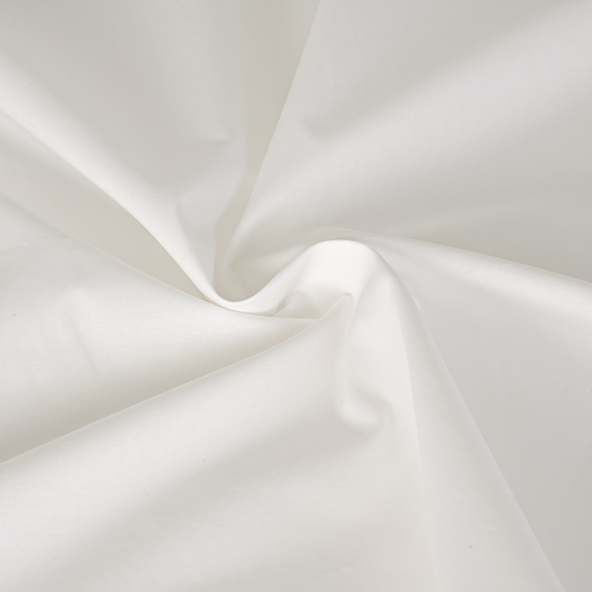 White Stretchy Poplin Fabric 8232