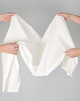White Stretchy Poplin Fabric 8232