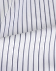 White Striped Shirting Fabric 2922