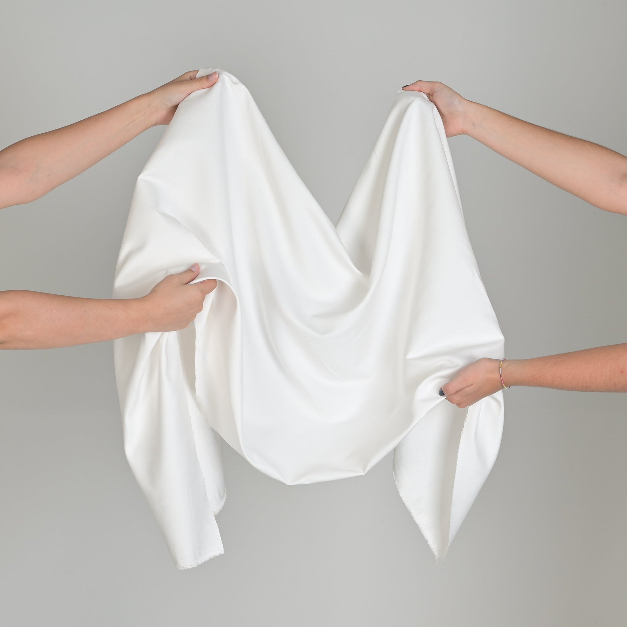 White Suede Fabric 4965