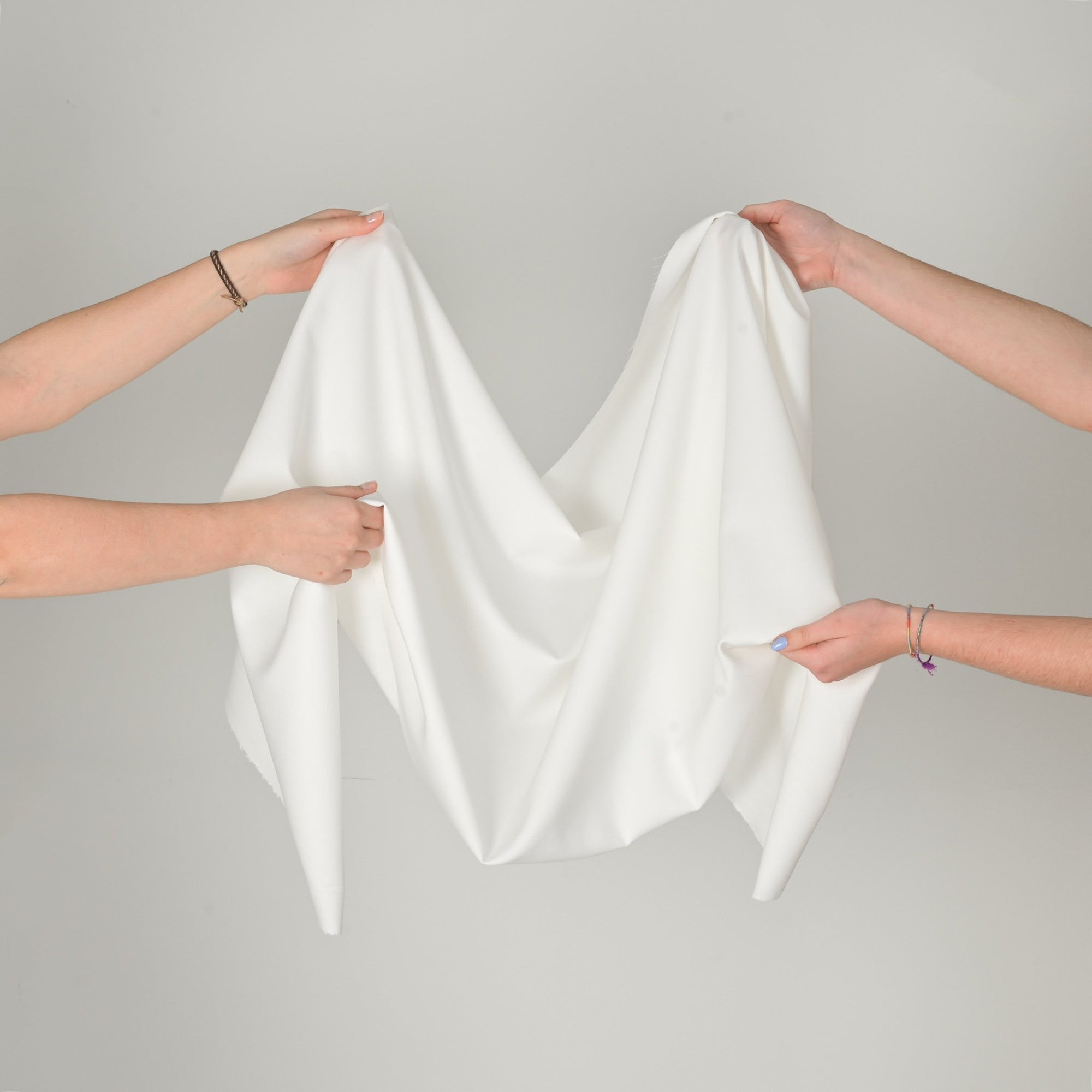 White Suiting Fabric 3404