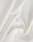 White Tweed Fabric 8915