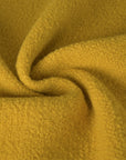 Yellow Bouclé Coating Fabric 2619