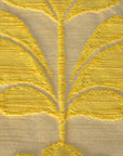 Yellow Floral Jacquard Fabric 2209
