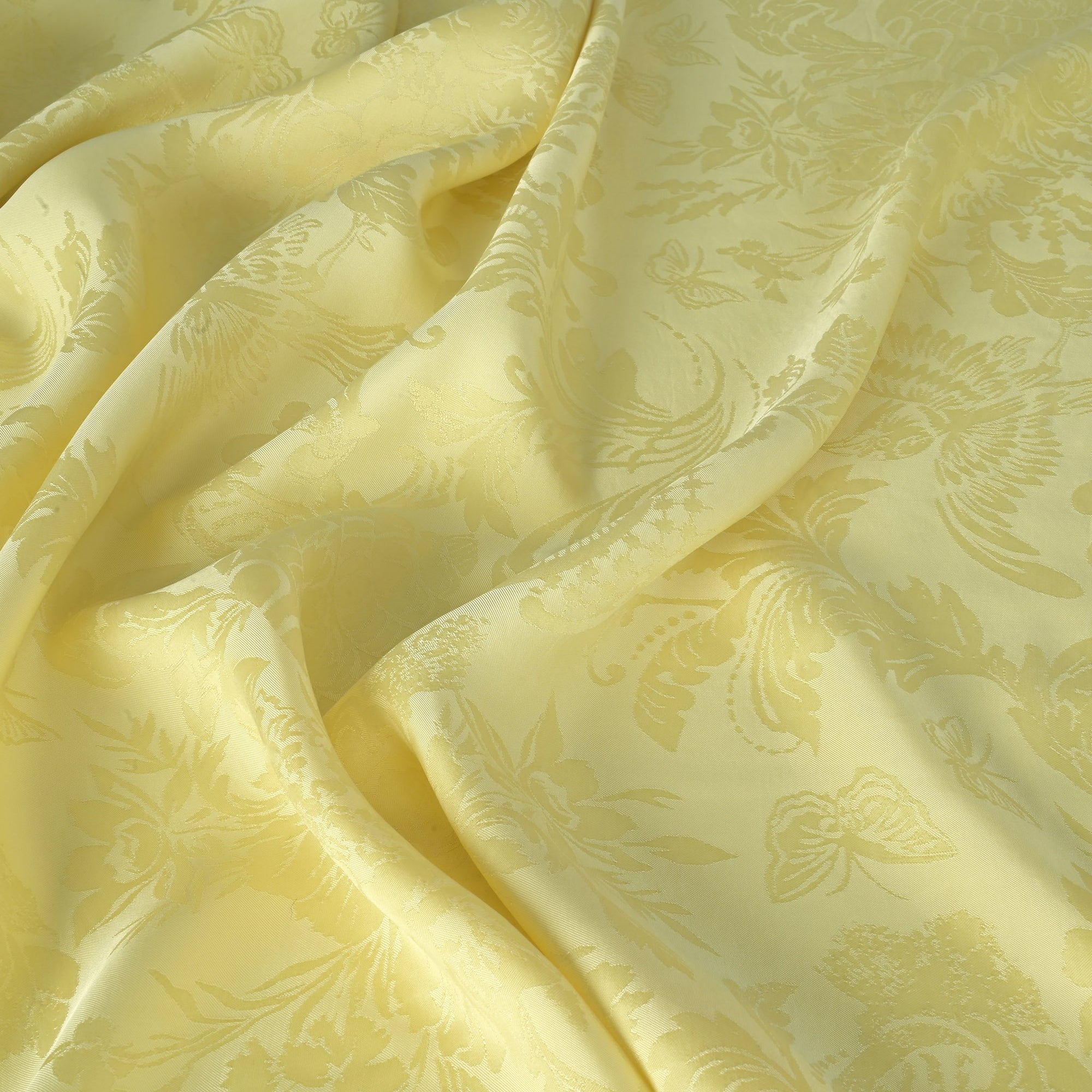Yellow Jacquard Fabric 8224
