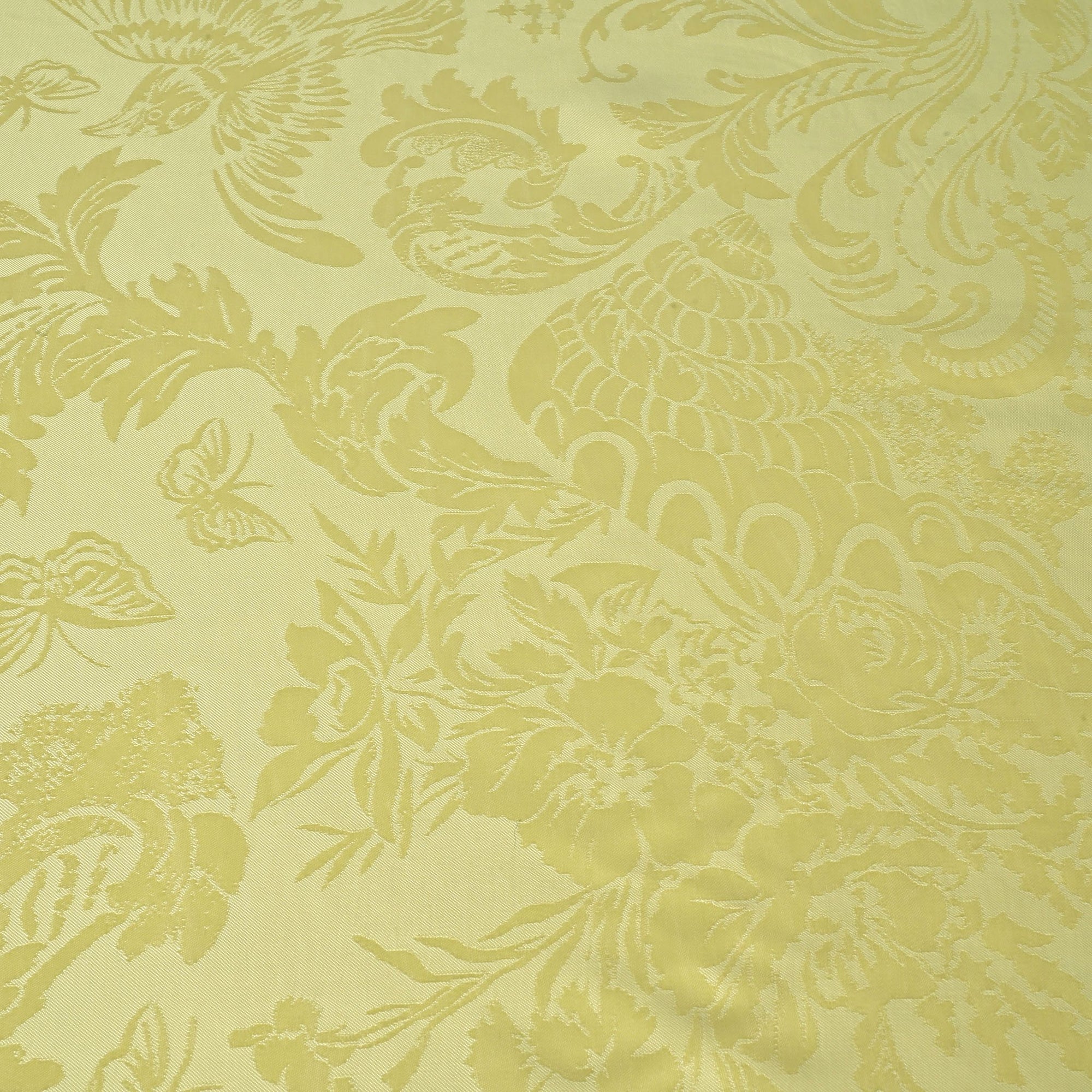 Yellow Jacquard Fabric 8224