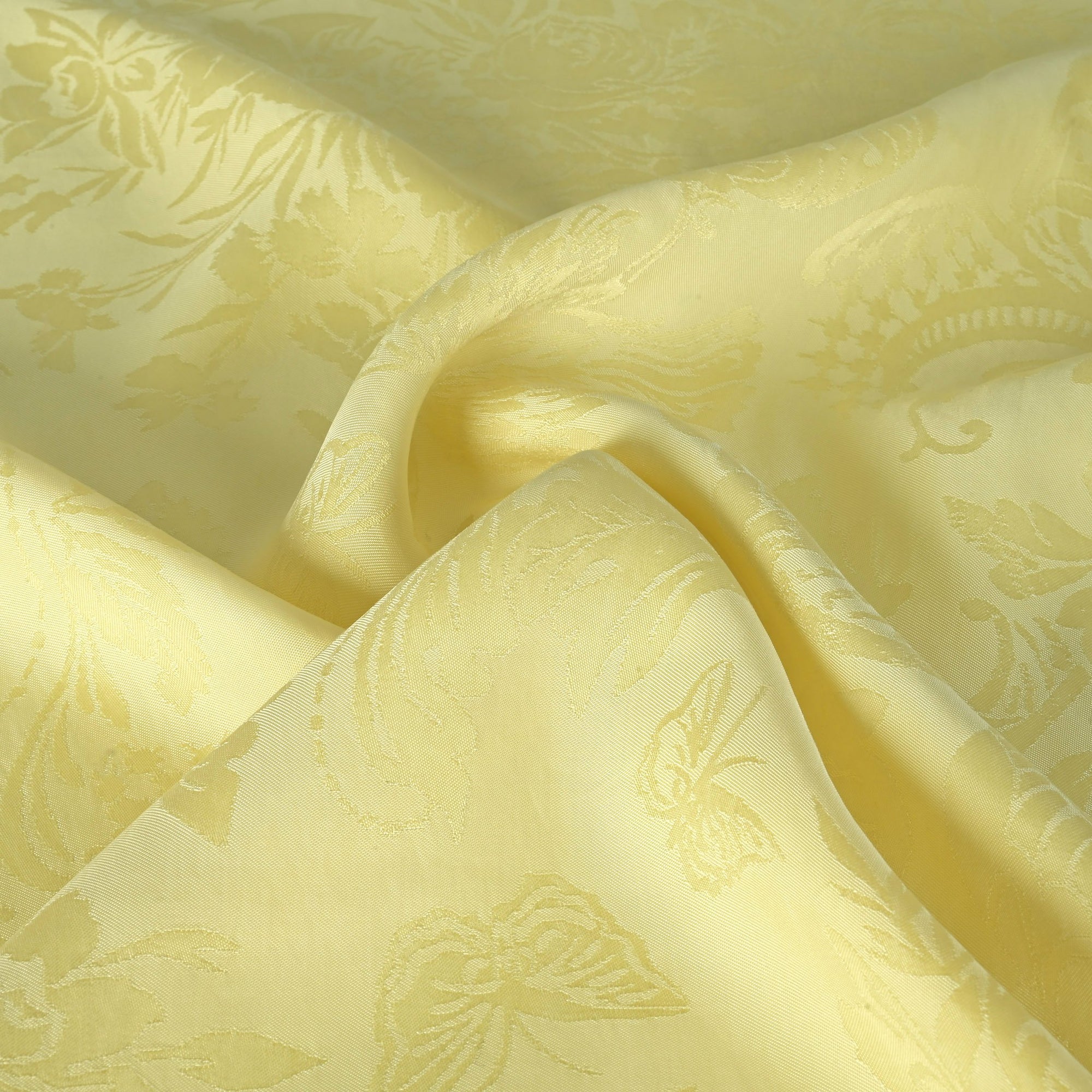 Yellow Jacquard Fabric 8224