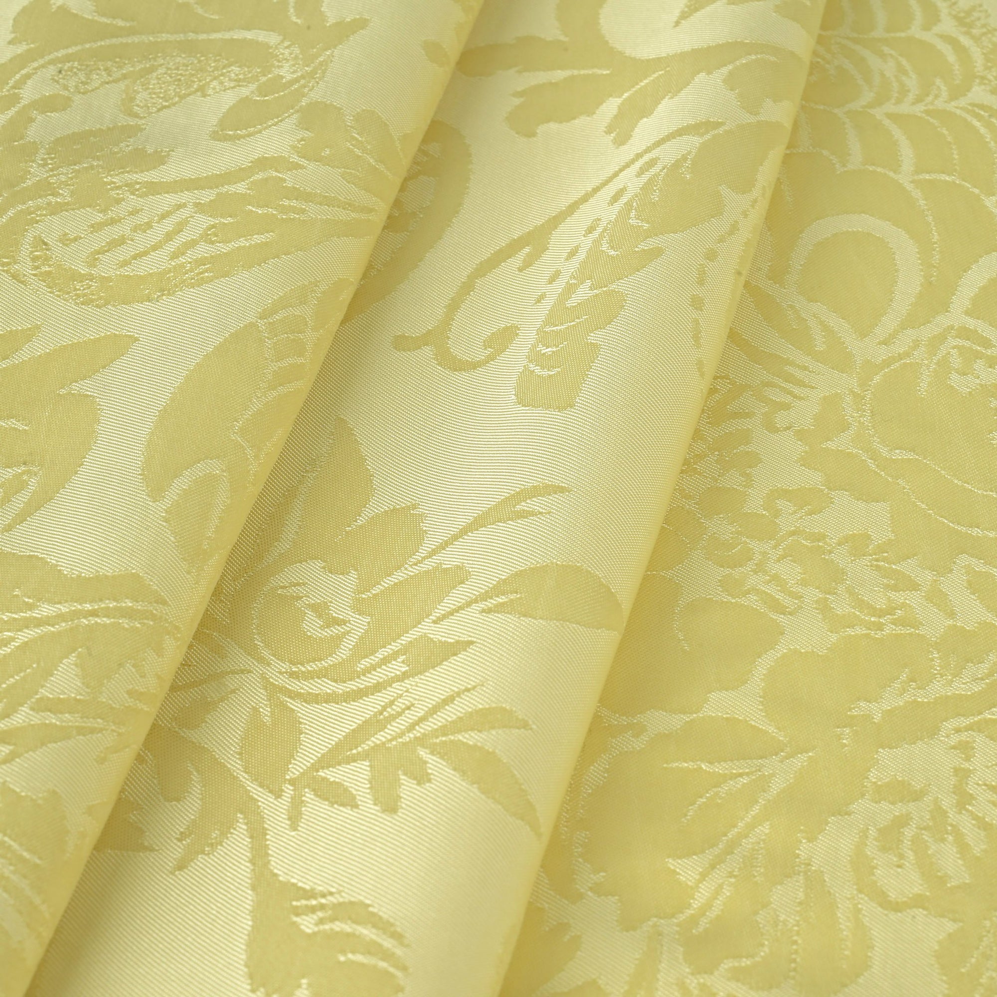 Yellow Jacquard Fabric 8224