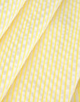 Yellow Striped Shirting Fabric 80158