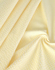 Yellow Striped Shirting Fabric 80158