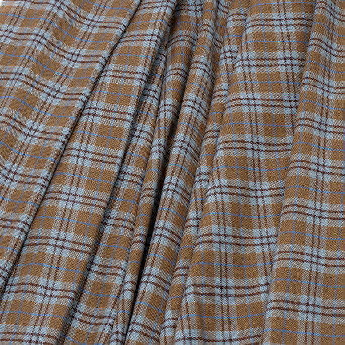 Vintage Plaid Cotton Fabric 231 - Fabrics4Fashion