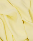 Lemon Poly Crepe 1 - Fabrics4Fashion