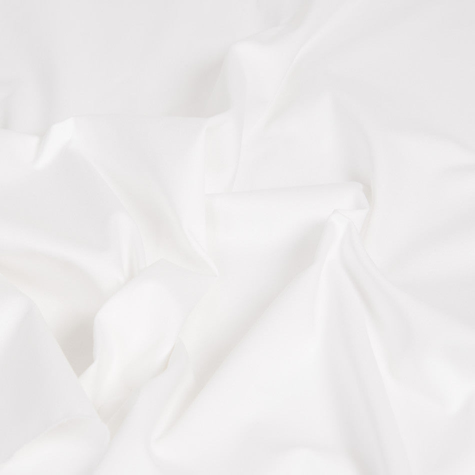 White Plain Cotton 101 - Fabrics4Fashion