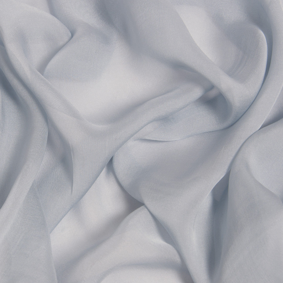 Light Blue Chiffon Silk 1013 - Fabrics4Fashion