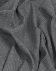 Black / White Prince of Wales Check 1066 - Fabrics4Fashion