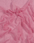 Fuschia Poly Chiffon Waffle Wave 1081 - Fabrics4Fashion