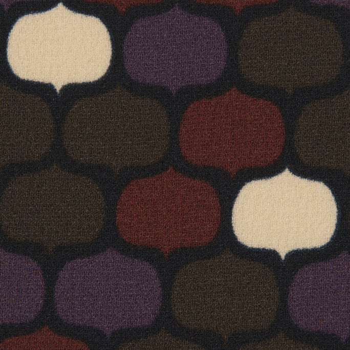 Geometric Coloured Suiting Fabric 1088 - Fabrics4Fashion