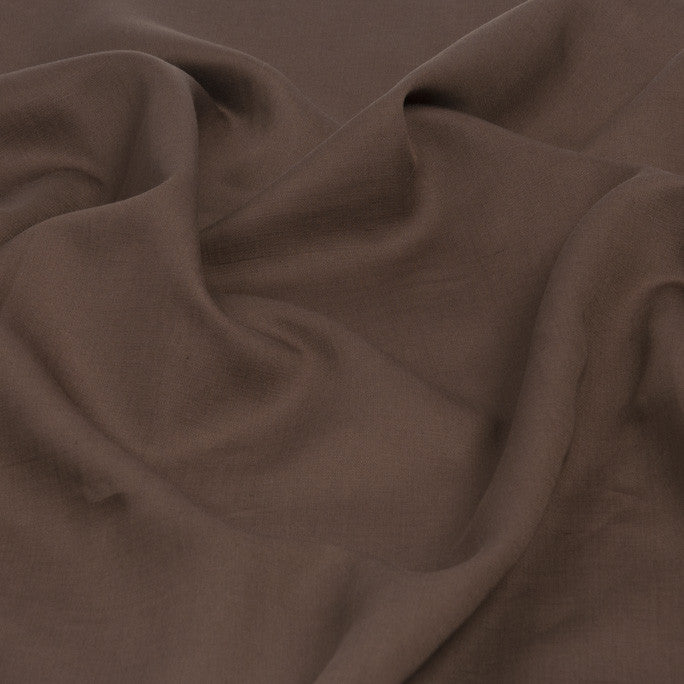 Light Brown Lyocell / Linen 1089 - Fabrics4Fashion