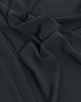 Charcoal Flattering Wool Fabric 109 - Fabrics4Fashion