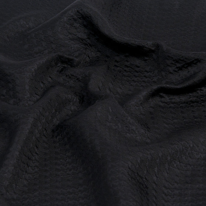 Fancy Pied Poule Black Fabric 1092 - Fabrics4Fashion