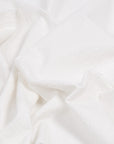 White  Poly Cotton Waffle Weave 1095 - Fabrics4Fashion
