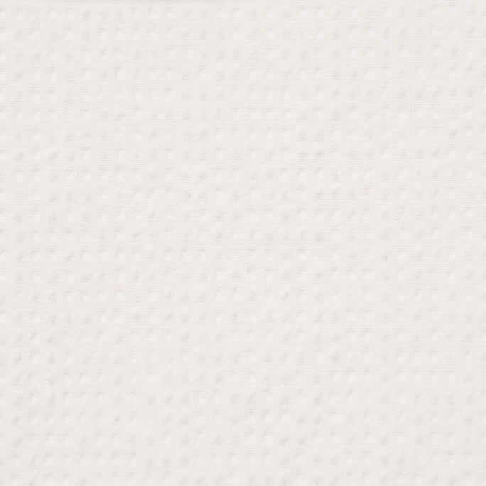 White  Poly Cotton Waffle Weave 1095 - Fabrics4Fashion