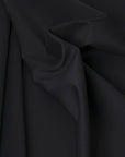 Black Stretch Poly and Cotton 1169 - Fabrics4Fashion