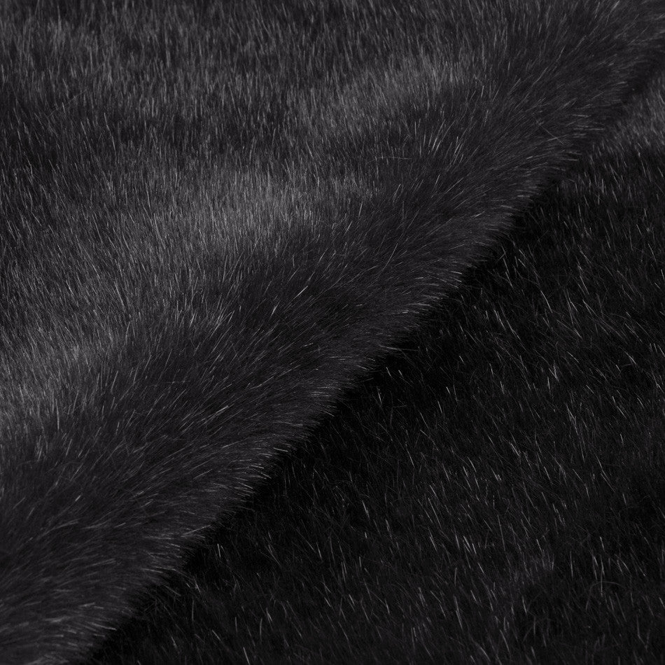 Black Faux Fur 1320 - Fabrics4Fashion