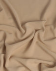 Sand Poly Crepe 1349 - Fabrics4Fashion
