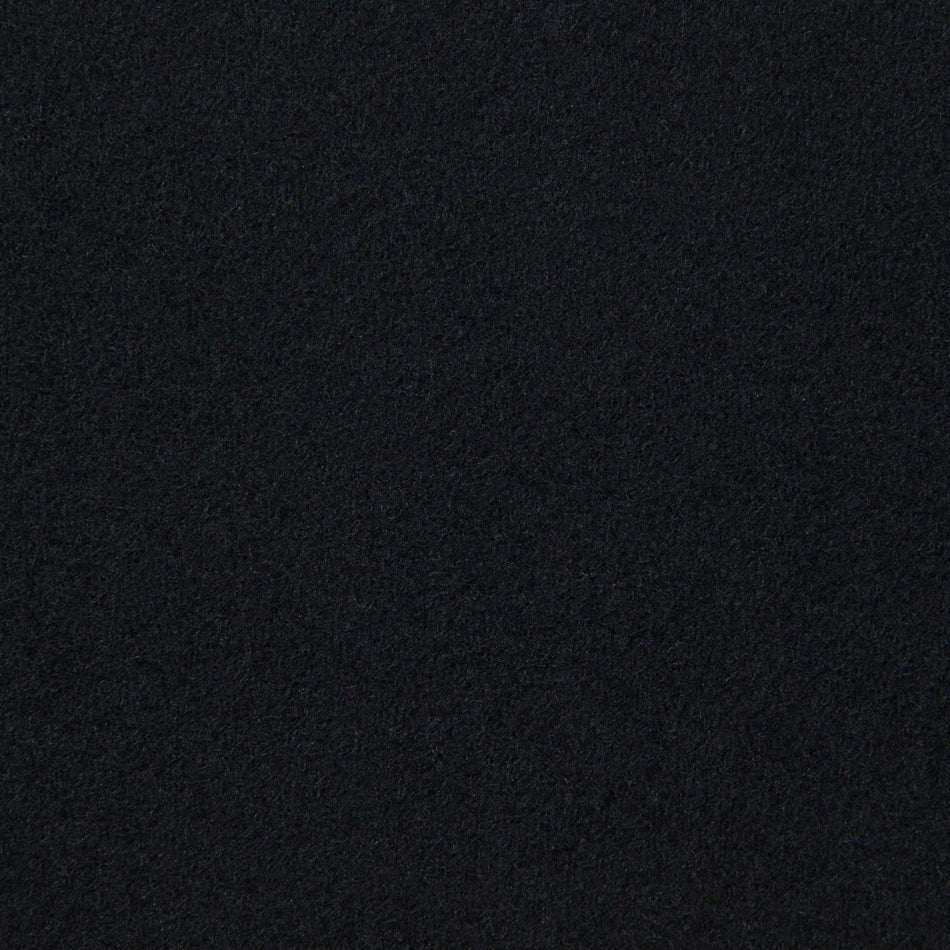Black Melton Virgin Wool Blend 1359