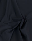 Navy Stretchy Cotton Canvas 1401 - Fabrics4Fashion